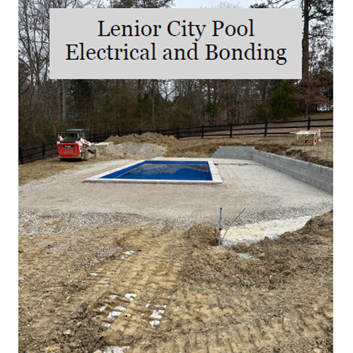Lenior City Pool Electrical and Bonding